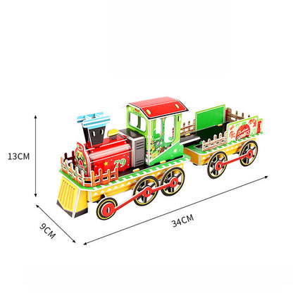 3D DIY Christmas Puzzle Kit