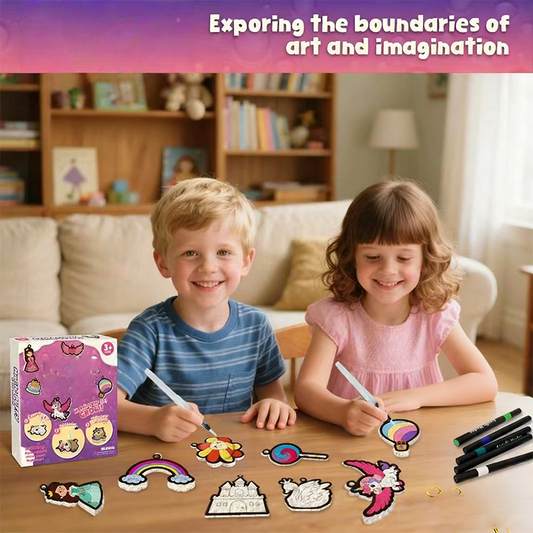 Creative 3D Puffy Painting Educational Toy for Kids