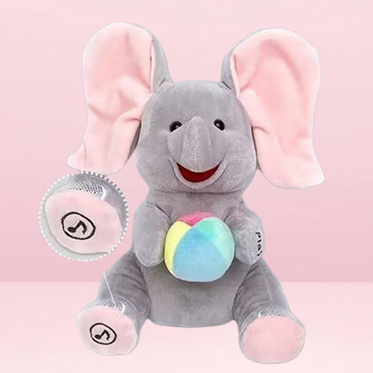 Cute Hide And Seek Elephant Plush Doll