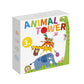 Animal-Themed Stacking Blocks Set for Kids