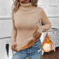 Women’s Cozy Ultra-Soft Thermal-Lined Slim Fit Sweater