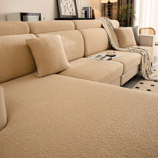 Winter Full-Cover High-Stretch Sofa Cover
