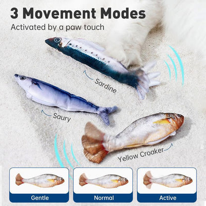 🎄2026 Hot Sale – 50% OFF! 🐟 Your cat will love this jumping fish!