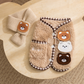 Pet Warmth Cartoon Vest & Scarf