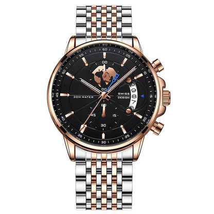 Men’s Luminous Waterproof Quartz Watch