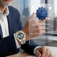 Multifunction Self-Winding Watch with Sun & Moon Phase