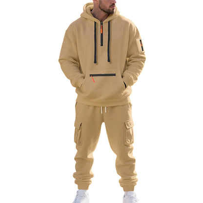 Men's Winter 2-Piece Tracksuit Set