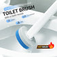 Wall-Mounted Disposable Toilet Brush With 6 Refill Heads