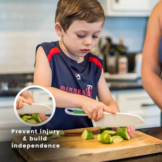 ⏳LAST DAY SALE 50% OFF!!🎁Montessori Kitchen Set for Kids (13 pcs) Make Cooking Fun, Safe & Easy!