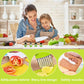 ⏳LAST DAY SALE 50% OFF!!🎁Montessori Kitchen Set for Kids (13 pcs) Make Cooking Fun, Safe & Easy!