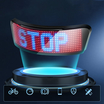 App-Controlled Full-Color LED Helmet Display