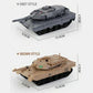 360° Rotating Armored Car Toy with Lights