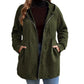 Relaxed Fit Hooded Jacket with Textured Weave