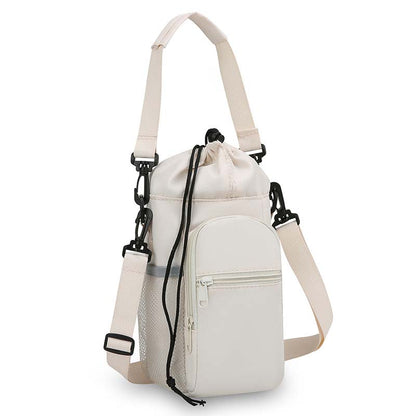 Multi-Functional Water Bottle Carrier Bag with Pockets