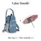 Multi-Functional Water Bottle Carrier Bag with Pockets