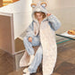 Women's Plush Cartoon Extra-Thick Loungewear