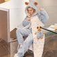 Women's Plush Cartoon Extra-Thick Loungewear