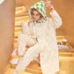 Women's Plush Cartoon Extra-Thick Loungewear