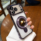 Magnetic Phone Case with Built-In Mirror