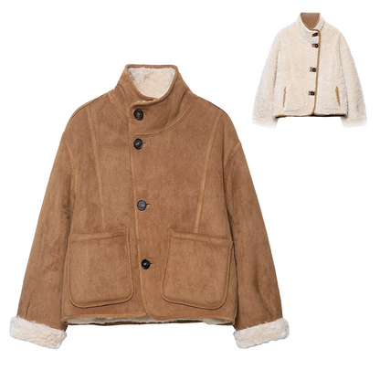 Women’s Fashion Reversible Winter Jacket