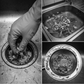 Triangular Magnetic Drain Basket
