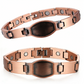 Unisex Vintage Copper Cross Bracelet