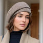 Elegant Classic Checkerboard Beret for Women
