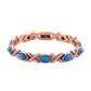 Antique Copper Finish Magnetic Stone Bracelet