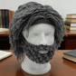 Novelty Knit Wig & Beard Beanie