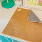 Bear Embroidered Dual-Sided Car Cleaning Cloth