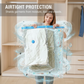 🏆 Last Day Special Price £7.97 !Extra Thick Transparent Vacuum Compression Bags