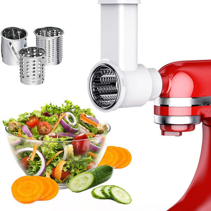 Stainless Steel Slicer Shredder Attachment