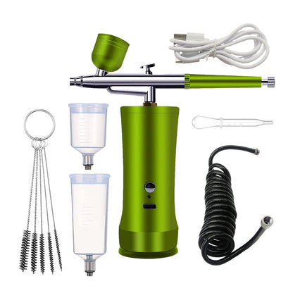 Cordless Airbrush Kit with Compressor for Makeup