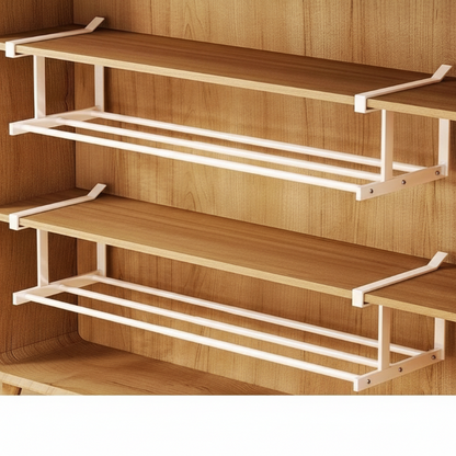 Adjustable Under-Shelf Storage Rack