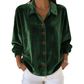 Women's Elegant Lapel Long Sleeve Button-Down Shirt