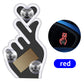 Solar-Powered Finger Heart Car Window Light