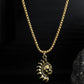 Sun & Moon Spliced Pendant Necklace Set
