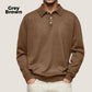 Men's Comfortable Long Sleeve Lapel Shirt