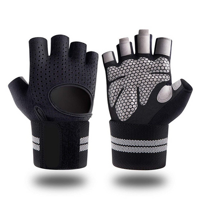 Breathable Weight Lifting Wristwrap Gloves