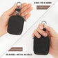 Portable Zippered Earbud Case with Anti-Lost Clasp
