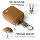 Portable Zippered Earbud Case with Anti-Lost Clasp