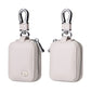 Portable Zippered Earbud Case with Anti-Lost Clasp