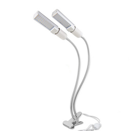 LED Plant Grow Light with Timer & Clamp