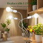 LED Plant Grow Light with Timer & Clamp