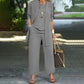 Elegant Women's Relaxed Fit 3-Piece Set