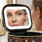 🥳2026 HOT SALE📢50% OFF !!!⏰Travel Makeup Case with LED Lighted Mirror
