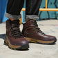 Men's High-Top Steel Toe Safety Work Boots