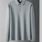 Men's Solid-Color Business-Casual Top