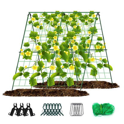 A-Frame Garden Trellis for Climbing Plants