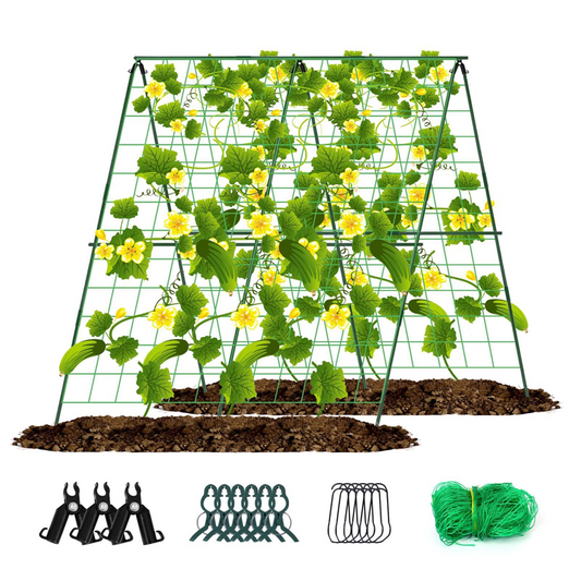 A-Frame Garden Trellis for Climbing Plants